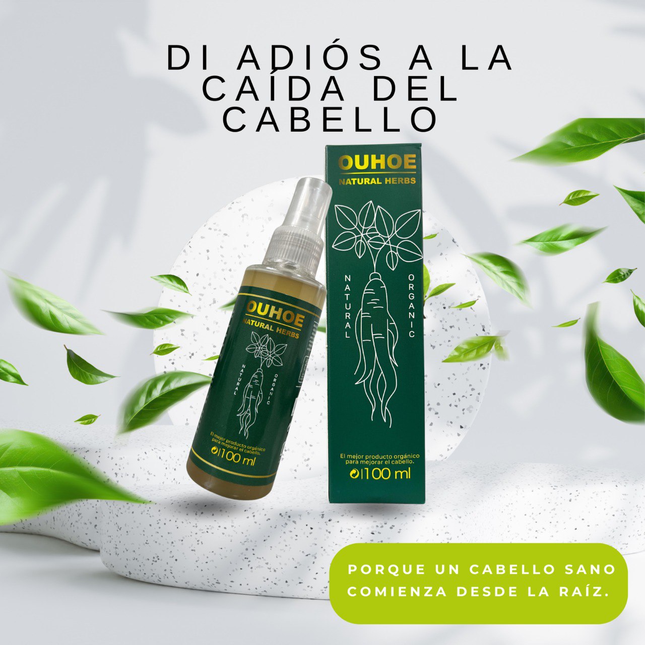 OUHOE POTENCIADOR DE CRECIMIENTO DE CABELLO ⭐⭐⭐⭐⭐